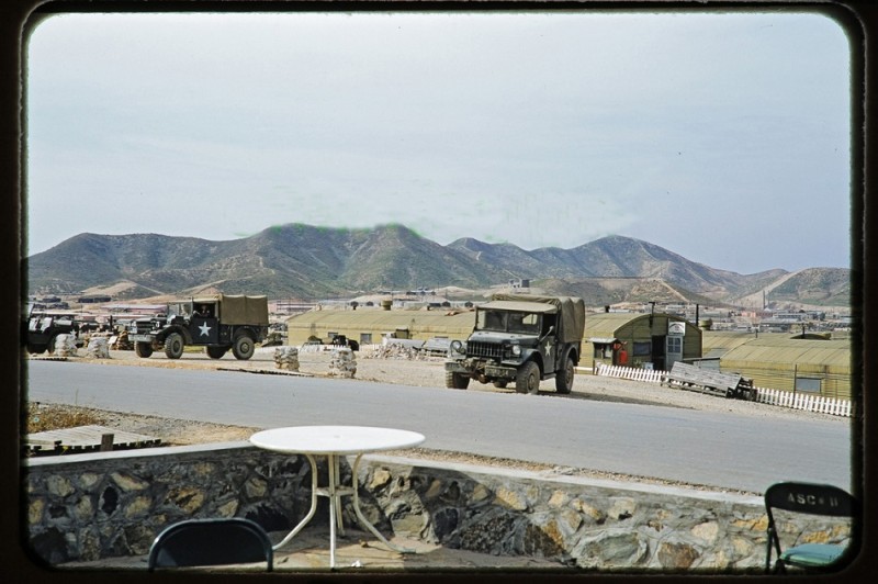 xx Original Slide, U.S. Army Trucks at Ascom City Korea, 1956.jpg