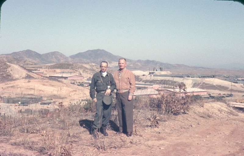 xx3 Connelly and Morton, Nov 1956 at 565th Eng. Bn..jpg