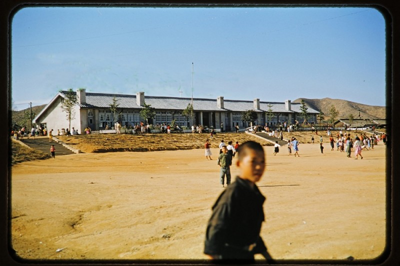 y Original Slide, School near Seoul Korea, 1956.jpg
