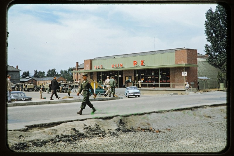 y Original Slide, U.S. Army Seoul Area Command Main PX Post Exchange, 1956 Korea.jpg