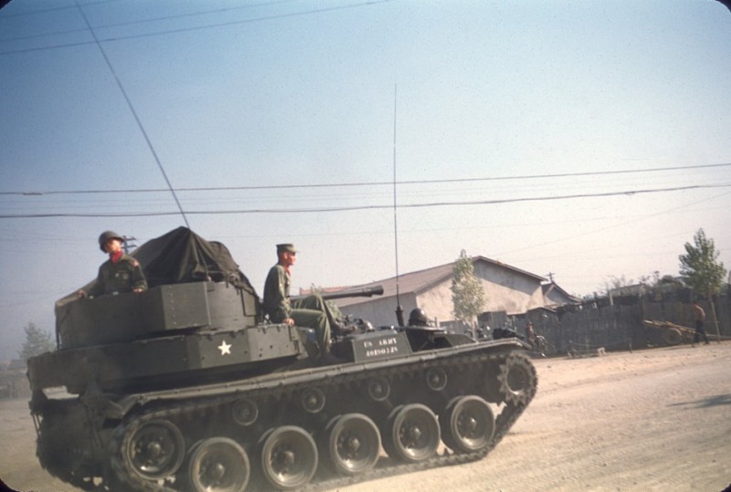 184 Tank at 50 AAA, Inchon sept 1957.jpg