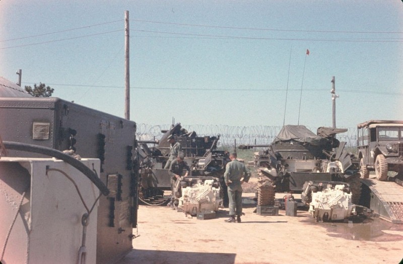 184 Tank Engineers, 50 AAA, Inchon 1957.jpg