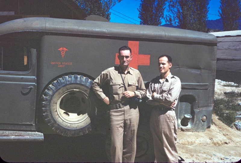bc Major Cecil B. White, US Army bc ambulance.jpg