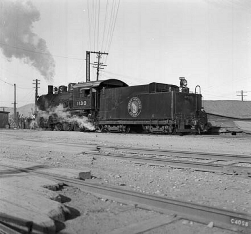 W Peter Dean  Approaching PUSAN depot 1954.jpg