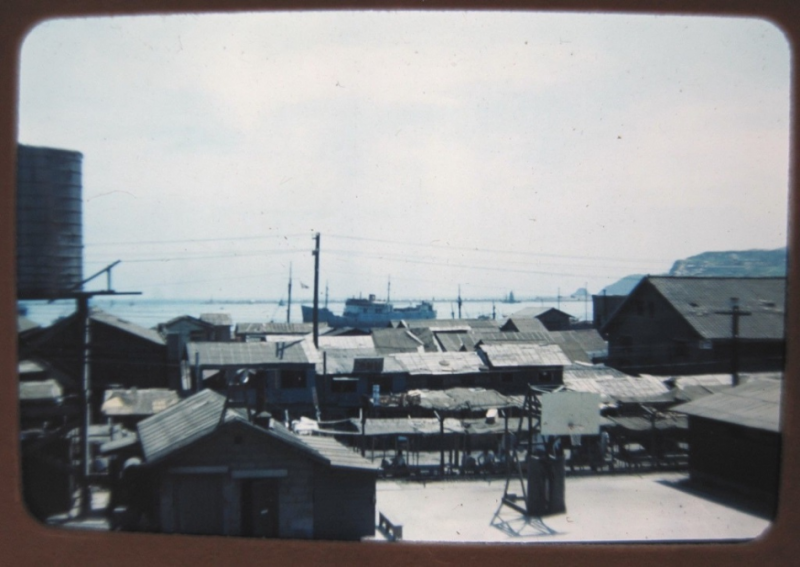 4 Vintage 35mm Color Slides Harbor at Pusan, Korea 1954 e.JPG